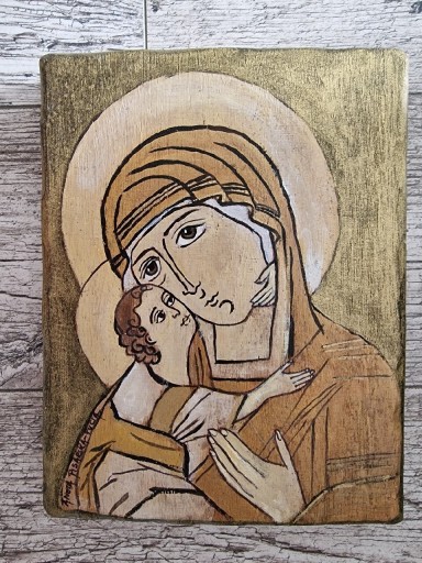 Zdjęcie oferty: Ikona Matka Boża z Dzieciątkiem 