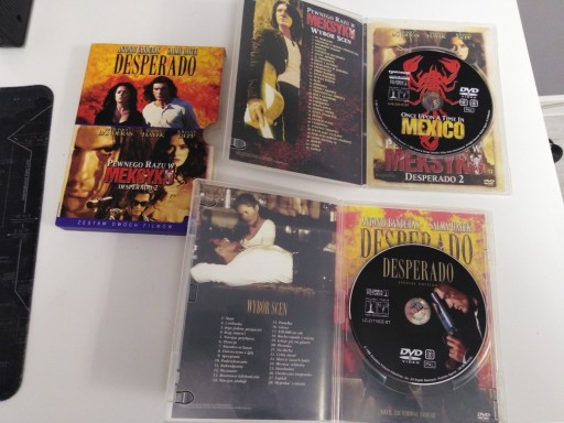 Zdjęcie oferty: Desperado + Pewnego razu w Meksyku BOX (2DVD)