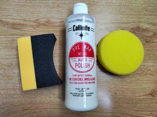 Zdjęcie oferty: Collinite 390 Pre-wax Auto Polish + aplikatory