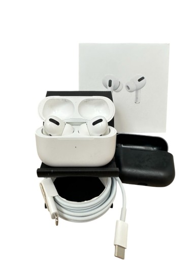 APPLE AirPods Pro z etui ładującym MagSafe MLWK3ZM A + kabel