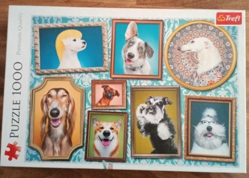 Zdjęcie oferty: Puzzle 1000 elementów pieski