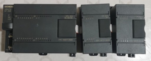Zdjęcie oferty: Moduł CPU Siemens S7-200 + Liczniki 2x EM 221