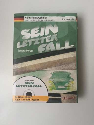 Zdjęcie oferty: Sein letzter Fall. Niemiecki kryminał +CD. Poziom A1-A2. Sandra Mayer
