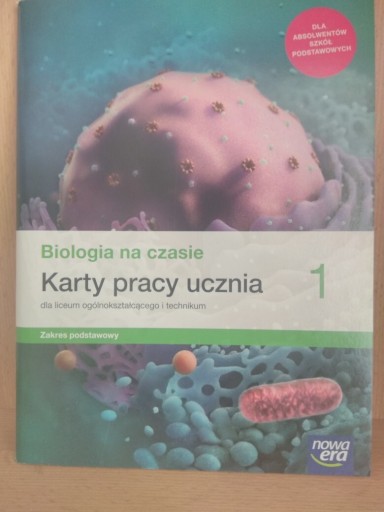 Zdjęcie oferty: Biologia karty pracy ucznia