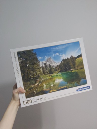 Zdjęcie oferty: Puzzle 1500 clementoni high quality jezioro widok