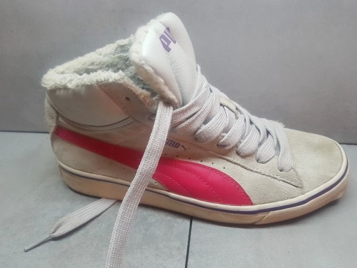 Zdjęcie oferty: Puma buty damskie skórzane zamszowe 36r.