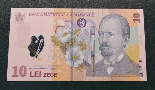 Zdjęcie oferty: Rumunia 10 lej 2018 UNC 