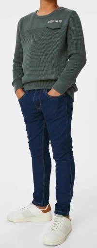 Zdjęcie oferty: Reserved chłopięce lekko przecierane rurki r. 104