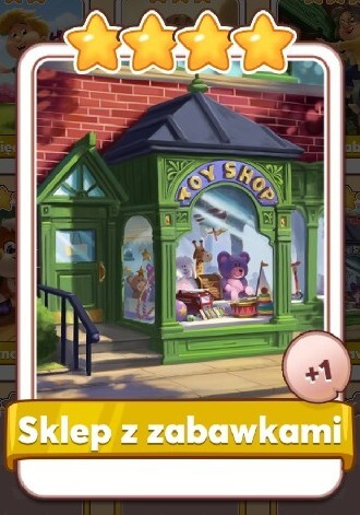 Zdjęcie oferty: Coin master karta Sklep z zabawkami W 5 minut