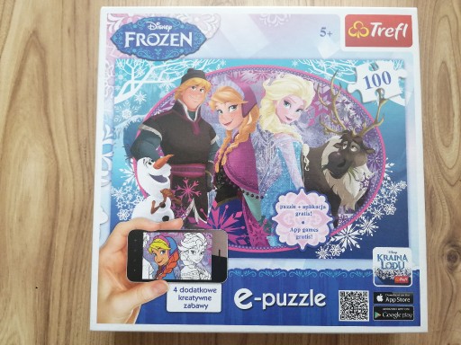 Zdjęcie oferty: Puzzle Trefl Disney Frozen Kraina Lodu 100 el. 5+