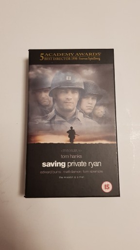 Zdjęcie oferty: Szeregowiec Ryan Saving private Ryan kaseta VHS