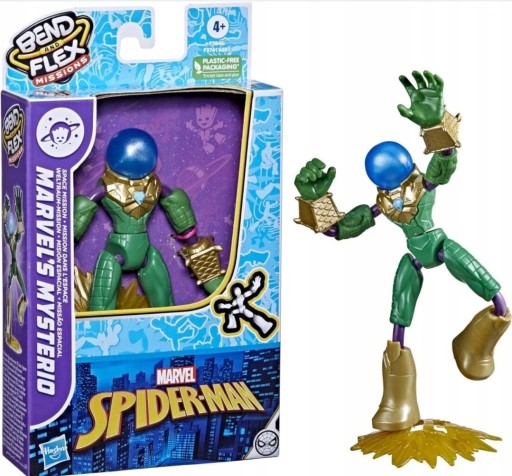 Zdjęcie oferty: Hasbro, Figurka, Spiderman Bend And Flex Mysterio