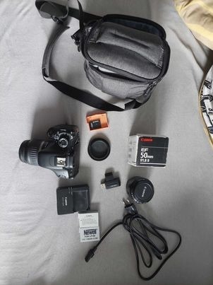 Zdjęcie oferty: Aparat lustrzanka Canon 600D + 2 obiektywy