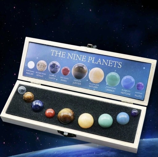 Zdjęcie oferty: Zestaw 9 Małych Kul Planetarnych 
