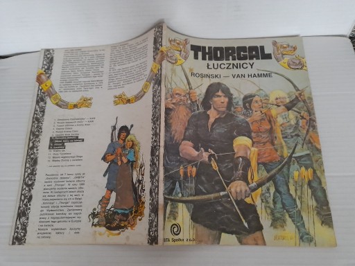 Zdjęcie oferty: Komiks THORGAL ŁUCZNICY ORBITA 1989 wydanie 1 