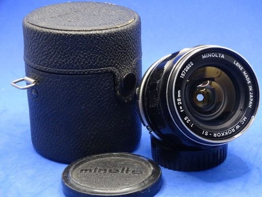 Zdjęcie oferty: OBIEKTYW MINOLTA MD 2.5 28MM 2.5 !!! IGŁA ! 