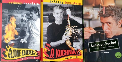 Zdjęcie oferty: Anthony Bourdain Kill Grill 2 i 3, Świat od kuchni