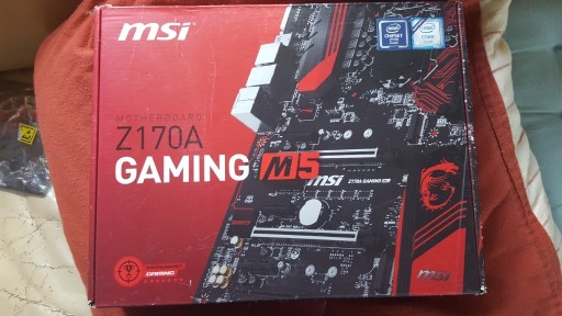 Zdjęcie oferty: MSI Z170A Gaming M5 +  i7-7700K