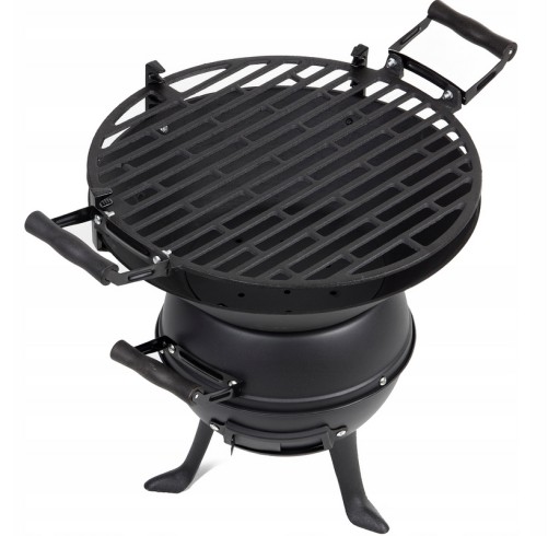 Zdjęcie oferty: GRILL WĘGLOWY RUSZT ŻELIWNY beczułka MASTER GRILL