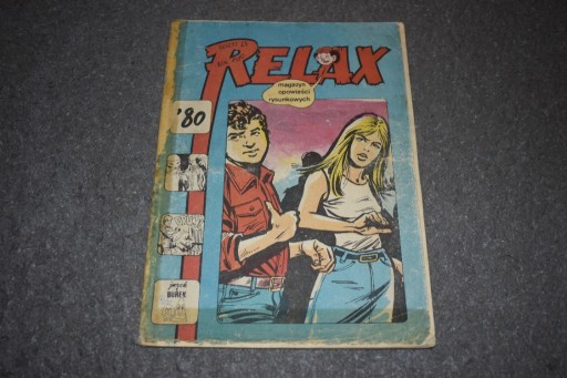 Zdjęcie oferty: Magazyn komiksowy Relax 27 #27 Relaks Komiks 1980