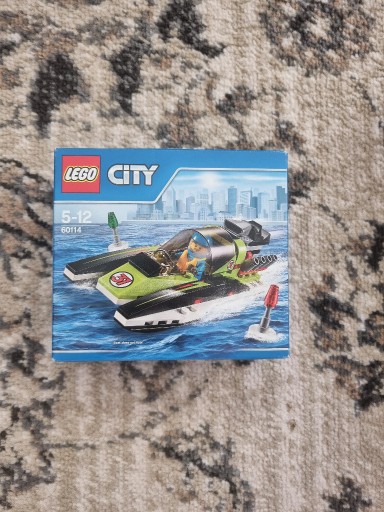 Zdjęcie oferty: LEGO City 60114 Łódź wyścigowa 