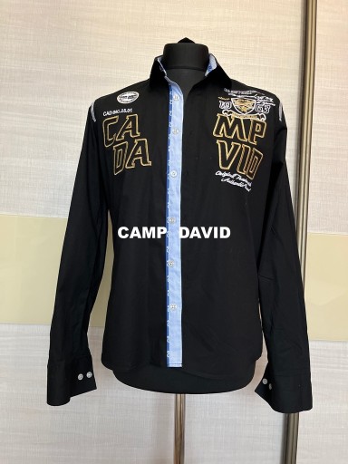 Zdjęcie oferty: Camp David czarna koszula męska M