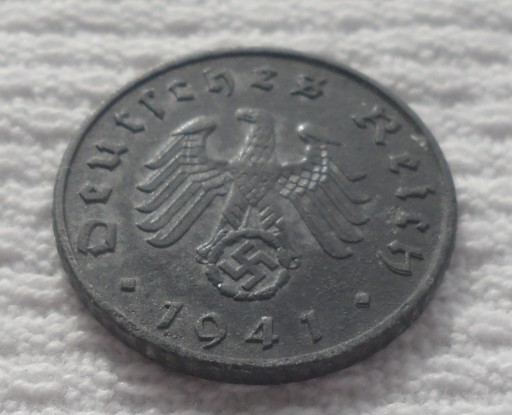 Zdjęcie oferty: III Rzesza 5 fenigów reichspfennig 1941 A Berlin