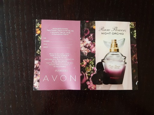 Zdjęcie oferty: Avon Rare Flowers Night Orchid woda perfum próbka