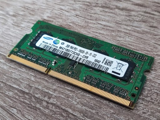 Zdjęcie oferty: Pamięć RAM Samsung 2GB 1Rx8 PC3-10600s-09-10-ZZZ