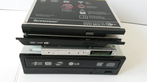 Zdjęcie oferty: Nagrywarka DVD napęd HP LG Lenovo 6 sztuk