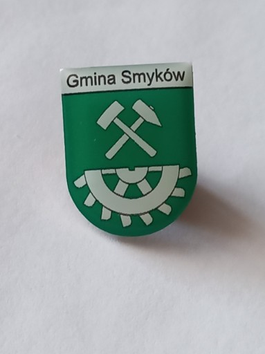 Zdjęcie oferty: Herb gmina Smyków przypinka pin odznaka wpinka
