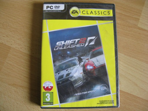 Zdjęcie oferty: Need for Speed Shift 2 Unleashed PL FOLIA UNIKAT