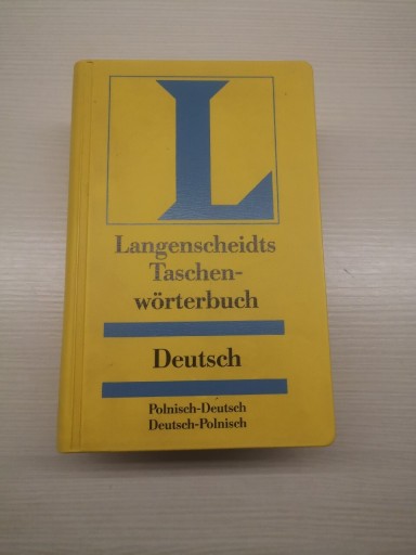 Zdjęcie oferty: Langenscheidts Taschenworterbuch Deutsch słownik 