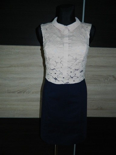 Zdjęcie oferty: ORSAY elegancka sukienka z narzutką roz 34/36