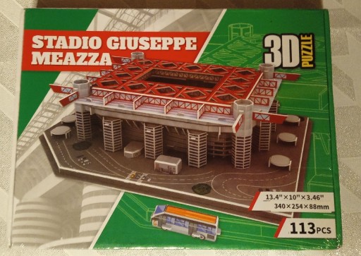 Zdjęcie oferty: Puzzle 3D stadion San Siro