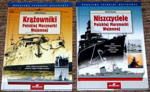 Zdjęcie oferty: Zestaw - Krążowniki . Niszczyciele Polskiej MW