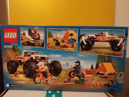 Zdjęcie oferty: LEGO City 60387 Przygody z samochodem terenowym 