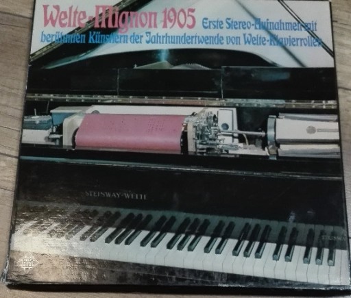Zdjęcie oferty: Welte-Mignon 1905 Erste Stereo-Aufnahmen Mit Berü