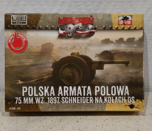 Zdjęcie oferty: First to Fight 045 Polska armata polowa 75mm 