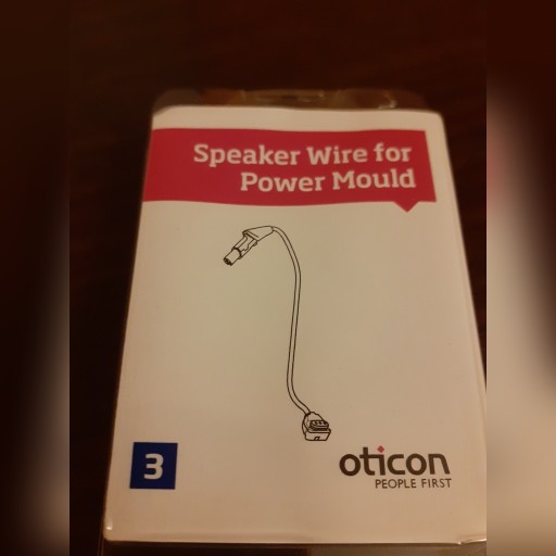 Zdjęcie oferty: Oticon Power Mould przewód do aparatu wewnątrzusz.