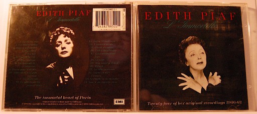 Zdjęcie oferty: EDITH PIAF – L’IMMORTELLE  CD,   1994r  STAN 5/5  