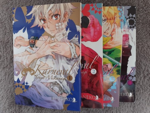 Zdjęcie oferty: Karneval (tomy 1-4) - Touya Mikanagi