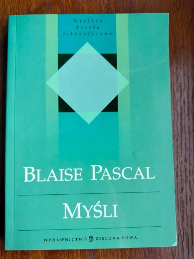 Zdjęcie oferty: Myśli - Blaise Pascal