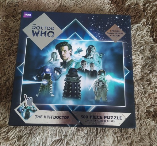 Zdjęcie oferty: Puzzle BBC doctor WHO 500 niekompletne 
