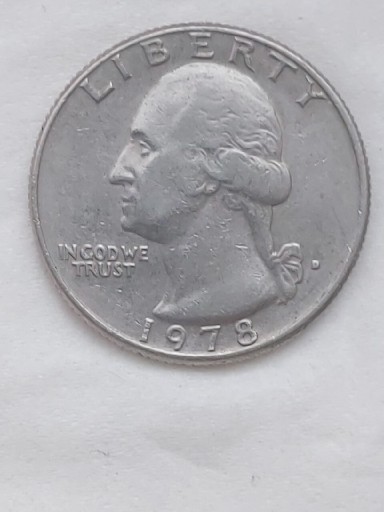 Zdjęcie oferty: 147 USA 1/4 dolara 1978