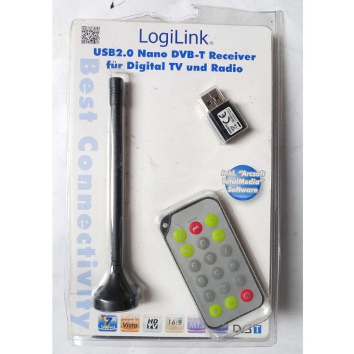 Zdjęcie oferty: LogiLink odbiornik DVB-T USB do PC TV i radio FM 