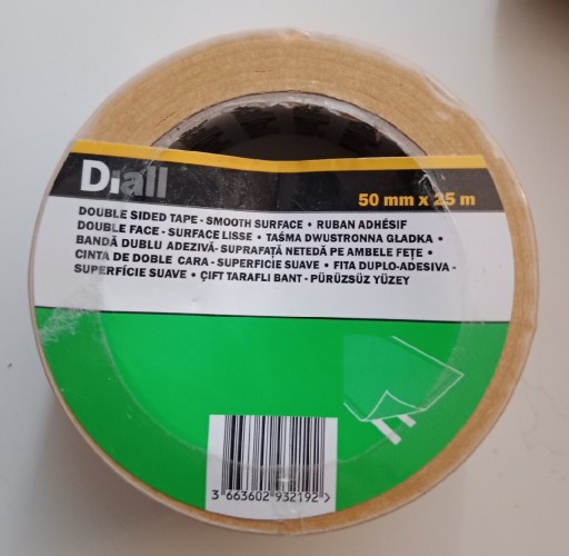 Zdjęcie oferty: Taśma dwustronna 50mm x 25