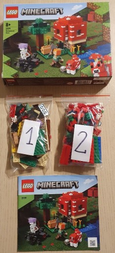 Zdjęcie oferty: LEGO Minecraft 21179 Dom w grzybie