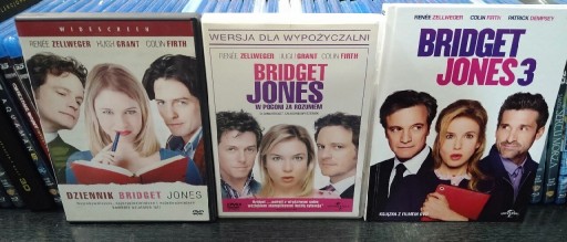 Zdjęcie oferty: Bridget Jones pakiet 1-3 dvd