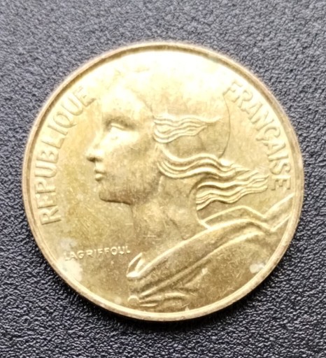 Zdjęcie oferty: MONETA 10 centimes Francja 1996 3.00g